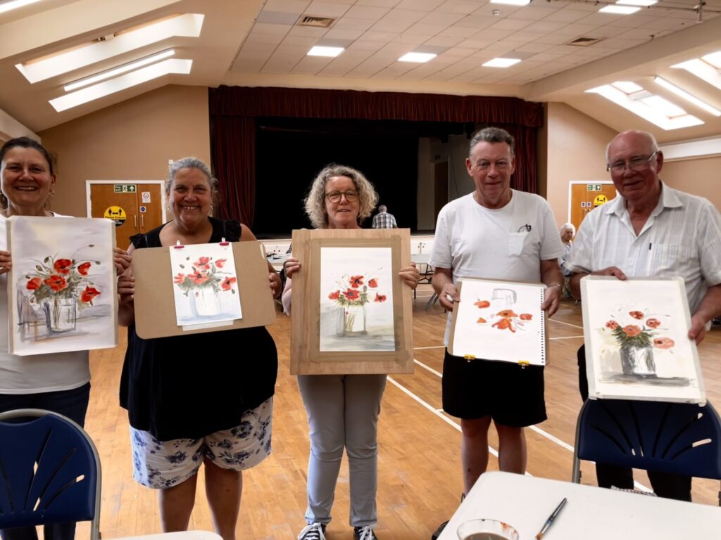 members of art group